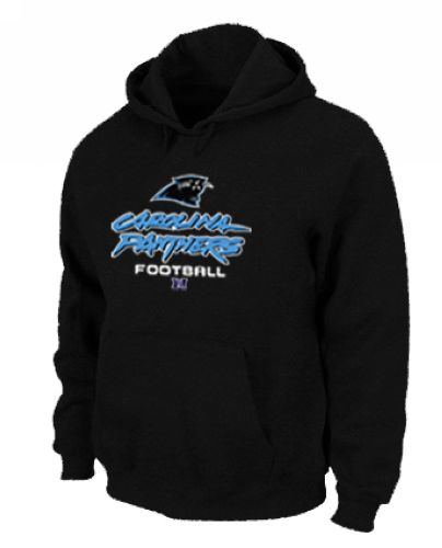 NFL Men's Nike Carolina Panthers Critical Victory Pullover Hoodie - Black